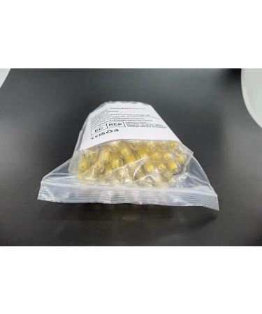 Buy Ebanku 40-Piece Yellow Diamond Empty Mascara Tube Set | Eyelash Brush & Makeup Tubes for Extensions - International Shipping Available - Buy Online on GoSupps.com