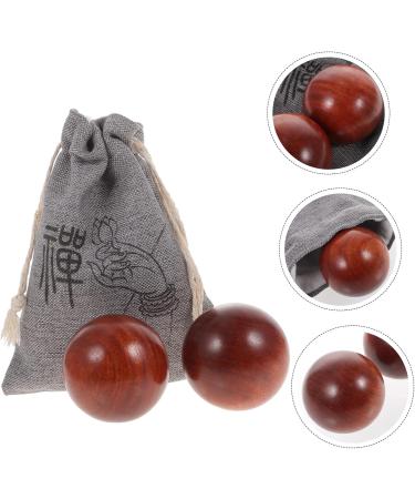 Shop Solustrie Handball Balls - Premium Wooden Beads for Meditation Hand Exercises & Crafting | International Shipping Available - Buy Online on GoSupps.com
