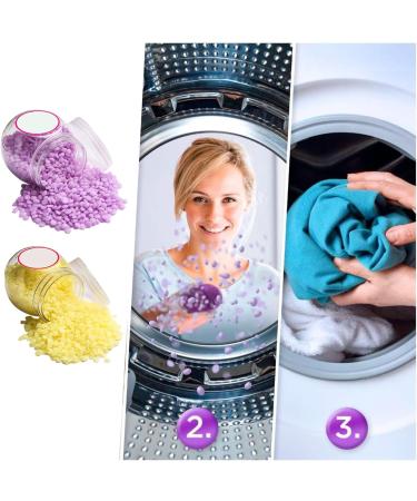 KOAHDE Anti Static Laundry Beads Softening Laundry Beads Laundry Beads in Wash In-Wash Laundry Scent Booster Beads Fragrance Booster Beads for Laundry Fragrance Crystal Laundry Freshner Beads 2Pcs - Buy Online on GoSupps.com