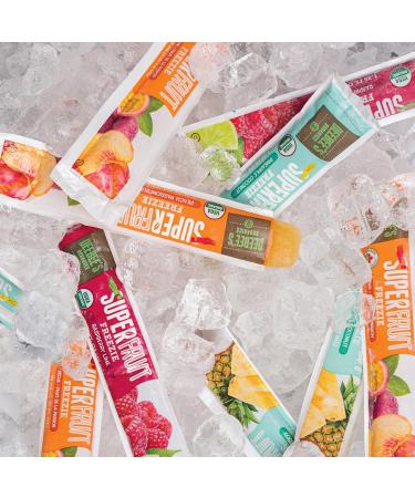 DeeBee's Organics Tropical SuperFruit Freezie - 30-Pack, 100% Real Fruit Freezer Pops, No Added Sugar - Buy Online on GoSupps.com
