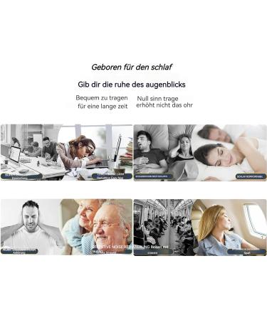 Donubiiu Snoring Silence Sleep Ear Plugs - Artevive Black Earplugs for Peaceful Sleep | International Shipping - Buy Online on GoSupps.com