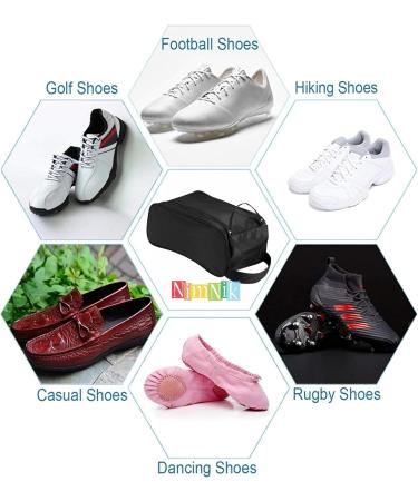 Water-Repellent Soccer & Golf Shoe Bag | Royal Blue Boot Bag for Travel Storage & School - Buy Online on GoSupps.com