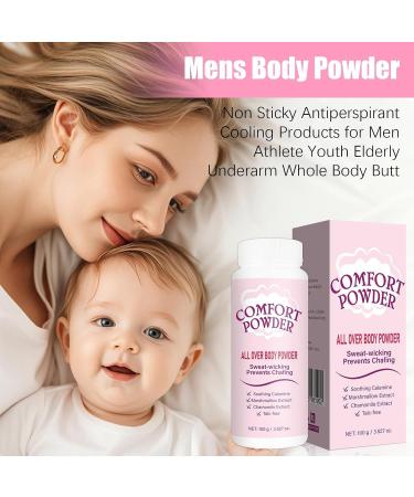  G n rique Antiperspirant Powder 100g | Absorbent Powder for Perspiration Control - Non-Sticky Product for Underarms and Body - Buy Online on GoSupps.com