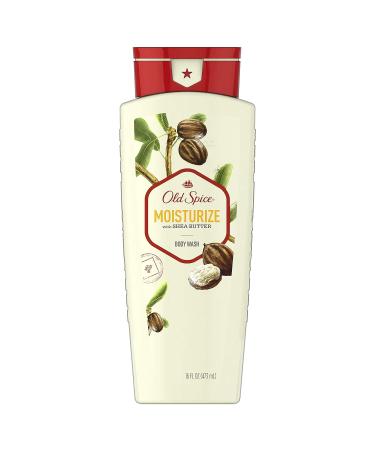 Old Spice Men's Body Wash with Shea Butter - 16 fl oz | Moisturizing Formula - Buy Online on GoSupps.com