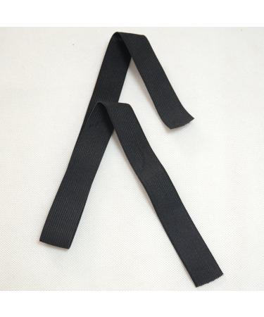 Luwigs Black Elastic Bands for Wigs/Lace Frontal/Closure 2.5cm Width - 6pcs Pack - Buy Online on GoSupps.com