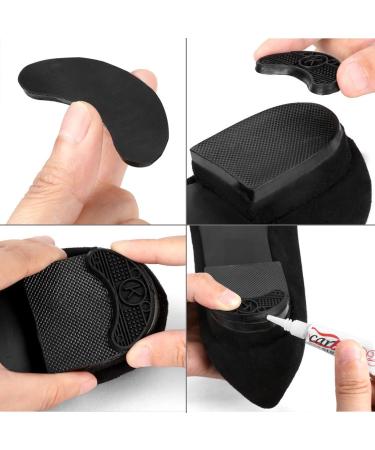 20pcs Black Rubber Shoe Sole Heel Plate Taps - Antislip Repair Tips by uxcell - Buy Online on GoSupps.com