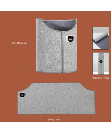 Lanmou Graphene Foot Warmer - Fast Heating Cushions with 8 Temp & 4 Timer Settings - Ideal for Winter Comfort | Electric Foot Heater for Men & Women - Buy Online on GoSupps.com