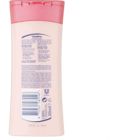 Vaseline Healthy Hand & Nail Conditioning Lotion 6.8oz (200ml) - Moisturizing Formula - Buy Online on GoSupps.com