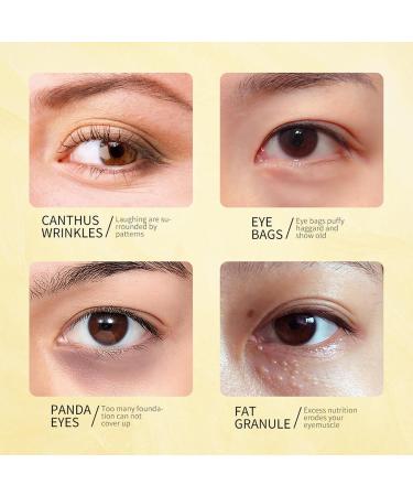 60PCS Zozu Avocado Eye Mask Zozu Eye Patches Masque Yeux Avocat Patchs pour Les Yeux Patch Yeux Anti Cernes Eye Patch Hydrogel Masque Yeux hydratant pour yeux gonfl s et cernes (1 box) - Buy Online on GoSupps.com