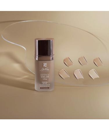 BioNike Defense Color Fondotinta Lifting Fondotinta Anti-Age 24H Long Lasting N.201 30ml - Buy Online on GoSupps.com