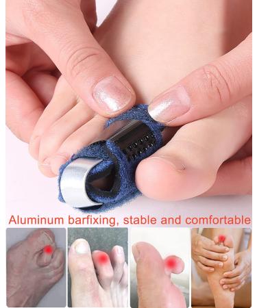 Toe Splint Brace for Broken Toes - Support for Hammer Toe, Curled Toe - Men and Women - Buy Online on GoSupps.com