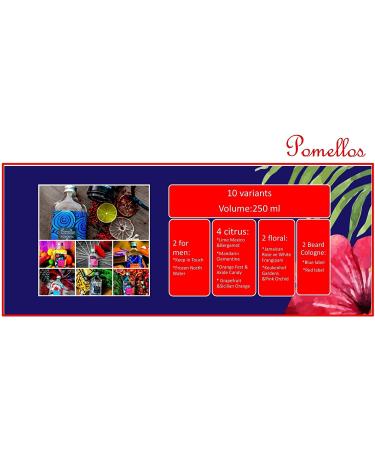 Pomellos Eau de Cologne by eeose (Keukenhof Gardens & Pink Orchid 250ml) Keukenhof Gardens & Pink Orchid 8.5 Fl Oz (Pack of 1) - Buy Online on GoSupps.com