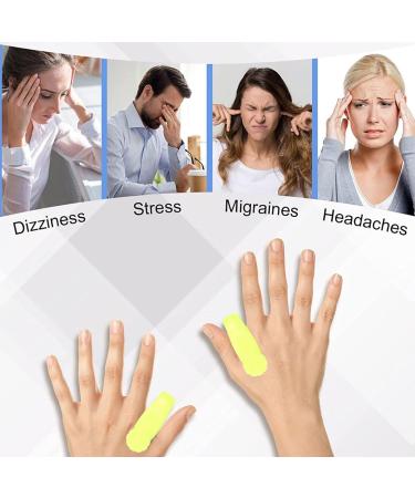 Juopzkenn 2-Piece Acupressure Headache Relief Clip Set - Green Thumb Massage & Tiger-Mouth Pressure Point Tool for International Shipping - Buy Online on GoSupps.com