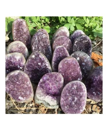 Stone Crafts Natural Uruguay Dream Amethyst Quartz Crystal Cluster Specimen 1pc Home Goods (Size : 1.1kg-1.2kg)