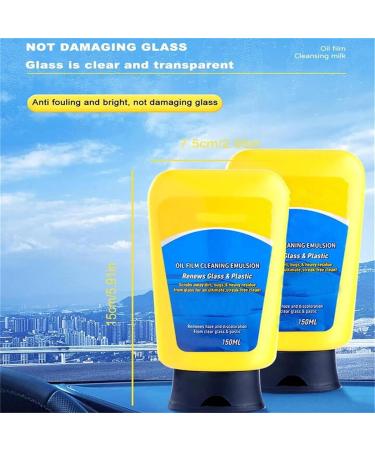 Fortcom Oil Film Cleaning Emulsion Fortcom Glass Cleaner Oil Film Emulsion Glass Cleaner Auto Glass Oil Film Cleaning Milk (2) - Buy Online on GoSupps.com