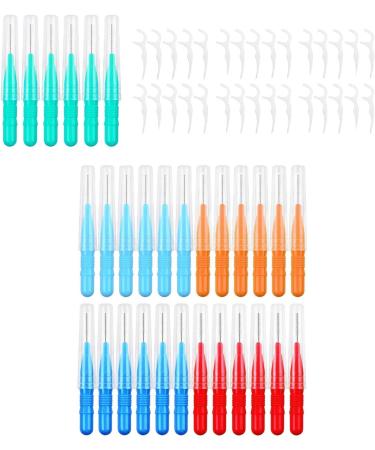 Interdental Brushes Set - 2mm 2.5mm 3mm - Multi-Colored 10 & 30 Pieces - Best for Oral Hygiene - Buy Online on GoSupps.com