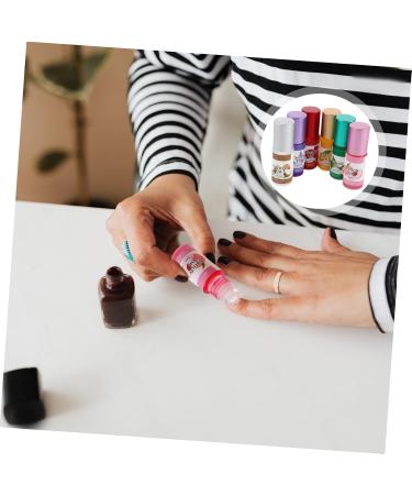 Mikikit 6 Pi ces Roll Cuticle Oil Nourishing Nail Treatment Hydrating Strengthener For Dry Damaged Nails And Cuticles Daily Care - Buy Online on GoSupps.com