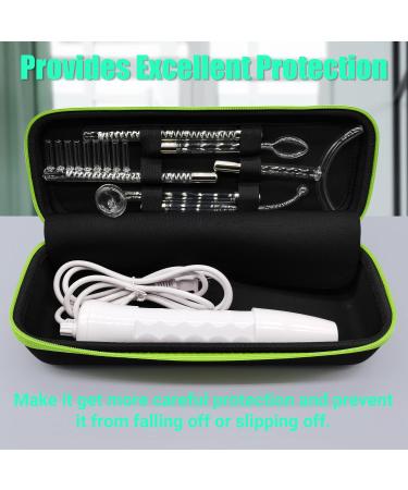 Hard Travel Case for High Frequency Facial Wand - Compatible with NuDerma/TUMAKOU/UUPAS/Uaike - Protective Holder Box for 6 Neon & Argon Machines - Buy Online on GoSupps.com