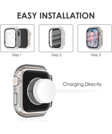 CHANCHY 4-Pack Compatible with Apple Watch Case 44mm Protective Bumper with Screen Protector  200 Crystal Diamond Bling Cases Cover for Apple Watch SE Series 6 5 4  Rose Gold/Pink/Rainbow/Clear  44mm Rose Gold/Pink/Iridescent/Clear 44mm - Buy Online on GoSupps.com