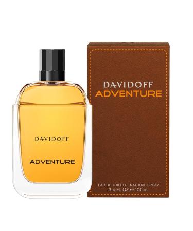 Davidoff Adventure Eau de Toilette Woody Men's Cologne With Notes of Mandarin Pimento & Vetiver Luxury Perfumes for Men Long Lasting Fragrance - Buy Online on GoSupps.com