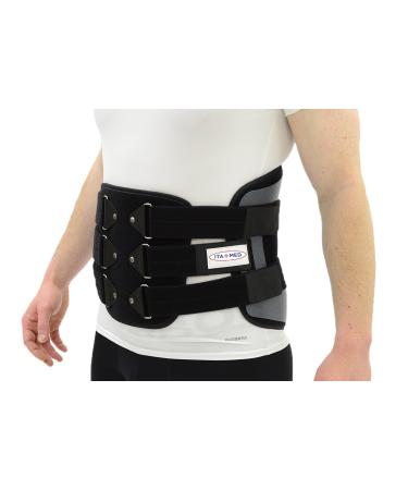 ITA-MED Back Support Lumbosacral Orthosis (Chair Back) Post-Op Belt XL X-Large