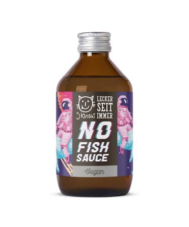 J.Kinski J.Kinski Vegan No Fish Sauce (250 ml) Umami Spices of Shoyu Genmai Su Shiitake Miso and Wakame Ideal for seasoning candles