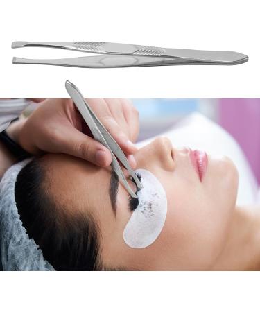 Ohsilv Silver Tone Stainless Steel 3.5" Length Tweezer for Eyebrow - Buy Online on GoSupps.com