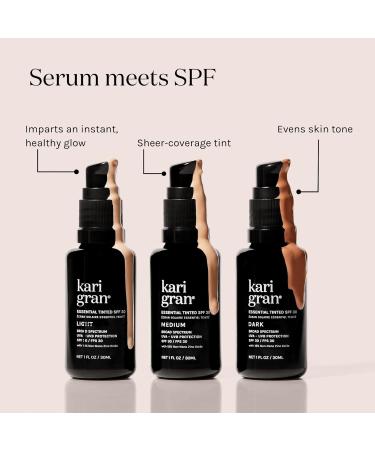 Kari Gran Essential Tinted SPF - Best Anti-Aging Tinted Moisturizing Sunscreen Light for International Shipping - Buy Online on GoSupps.com