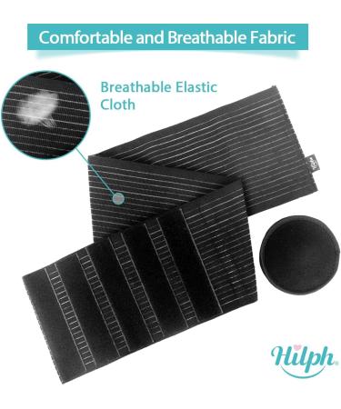 Hilph Umbilical Hernia Support Belt - Abdominal Compression for Men & Women Post Surgery Care Large Size - Buy Online on GoSupps.com