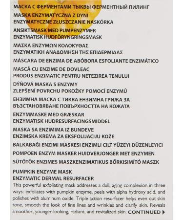 Peter Thomas Roth Pumpkin Enzyme Mask | Exfoliating Pumpkin Facial Mask for Dullness, Fine Lines & Uneven Skin Tone | 5 Fl Oz - Buy Online on GoSupps.com
