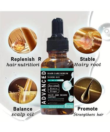 higyee Liquid Biotin Organic Hair Growth Essence Powerful Vitamin B Supplement Strong Nails and Healthy Skin Extra Strength Gel Drops 1 OZ for Women and Men - Buy Online on GoSupps.com