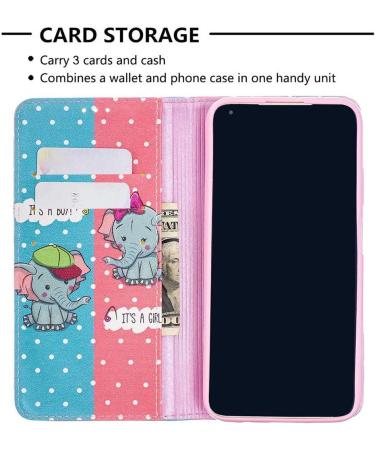 Miagon Wallet Folio Flip PU Leather Case for Huawei P30 Lite Creative Painted Design Full-Body Protective Cover Card Holder Kickstand Magnetic Elephant Huawei P30 Lite Elephant - Buy Online on GoSupps.com