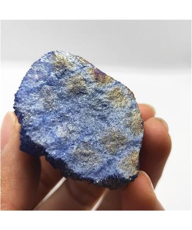 Natural Crystal Rough 75g Crystal Cluster Specimen Blue Angel Aura Flower Natural Electroplating Gemstone Quartz Cluster - Buy Online on GoSupps.com