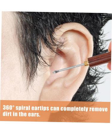 FRCOLOR 14 Pcs Wooden Ear Spoon Ear Cleaners - Durable Ear Picks & Wax Removing Tools for Effective Ear Cleaning - Buy Online on GoSupps.com