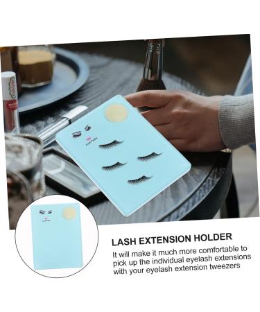 FRCOLOR 3pcs Eyelash Grafting Board - Eyelash Extension Plate & Tool Set for Perfect Lash Extensions - Acrylic Lash Holder & Glue Holder Pallet - Buy Online on GoSupps.com