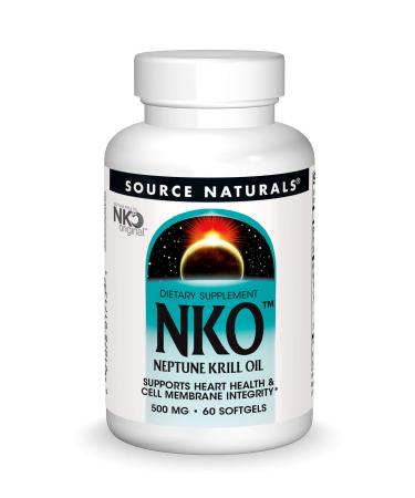 Source Naturals NKO Neptune Krill Oil 500 mg 60 Softgels