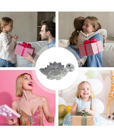 Acrylic Dinosaur Hair Clip | Funny Dinosaurs Hair Clips Headdress Styling Tools Strong Hold Hair Accessories Nonslip Acrylic For Any Hair Type And Style Gray - Buy Online on GoSupps.com
