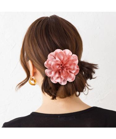 Cinaci 10 Pack Handmade Big Flower Floral Hair Ties - Elastic Ponytail Holders for Women and Girls - Buy Online on GoSupps.com