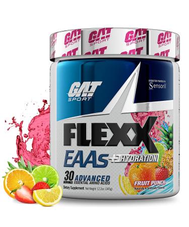 GAT Flexx EAAs + Hydration Fruit Punch 12.69 oz (360 g)