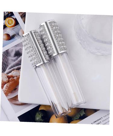 Sewroro Lot de 10 Tubes de Gloss L vres Vides 5 Ml Mini Bouteilles en Verre Transparent Rechargeables pour Maquillage DIY Beaut Soins Personnels - Buy Online on GoSupps.com
