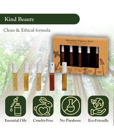 ADK Artisan Perfume Spray Discovery Set Included Balsam & Cedar Balsam & Lavender Milkweed Wild Rose Sweetgrass - Natural Hypoallergenic & Clean Perfume for Women & Men - Buy Online on GoSupps.com
