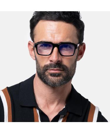 HERLING Elinor BlueBlock Blue Light Glasses - Stylish Acetate & Crystal Protection for Eye Comfort - Buy Online on GoSupps.com