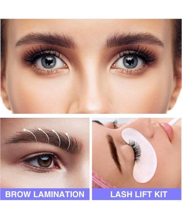 Lash Lift Kit and Brow Lamination Kit 2in1Upgraded version Professional DIY Perm Kit for Instant Eyebrow Lift Eyelash Perm Kit Eyelash Curling Lash Extension Set Suitable for Salon Home DIY - Buy Online on GoSupps.com