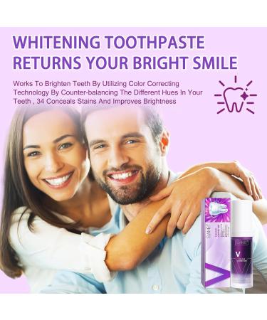 IJGD Purple Toothpaste for White Teeth - Effective Color Correction & Whitening Serum - Buy Online on GoSupps.com