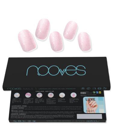 NOOVES NOOVES Nails Premium Precursed Gel Nail Polish - Magical - Clear | Semi-Permanent Gel Nail Strips | Gel Nail Stickers Semi-Permanent Gel Nail Stickers
