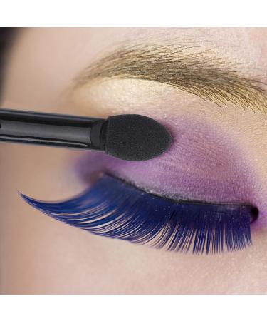 SOESFOUFU 10pcs Dual Sided Eye Shadow Brush Eye Shadow Sponge Applicator Eyeshadow Stick Brush Paupi re Black - Buy Online on GoSupps.com