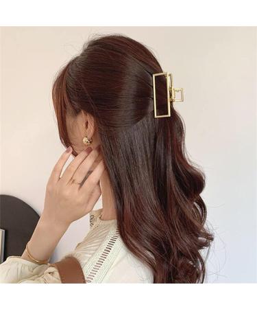 Gold Vintage Hollow Clip | Female Fashion Hair Accessory | 1Pc (MHM-01-129-014) - Buy Online on GoSupps.com