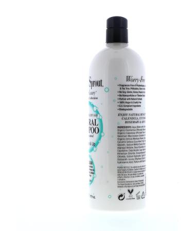Original Sprout Natural Shampoo 33 oz - Safe Strengthening Smoothing & Hydrating Formula for Babies Children & Adults - Frizz Control & Extra Shine Enhancer - Buy Online on GoSupps.com