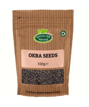 Okra Seeds 100g by Hatton Hill