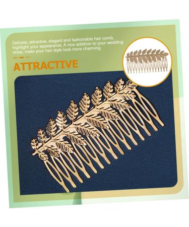 FRCOLOR Bridal Hair Comb Hair Toppers for Women Head Jewellery for Women Headpiece for Women Hair Accessories for Women Wedding Tiaras for Women Bridal Hair Accessories Bride Alloy - Buy Online on GoSupps.com